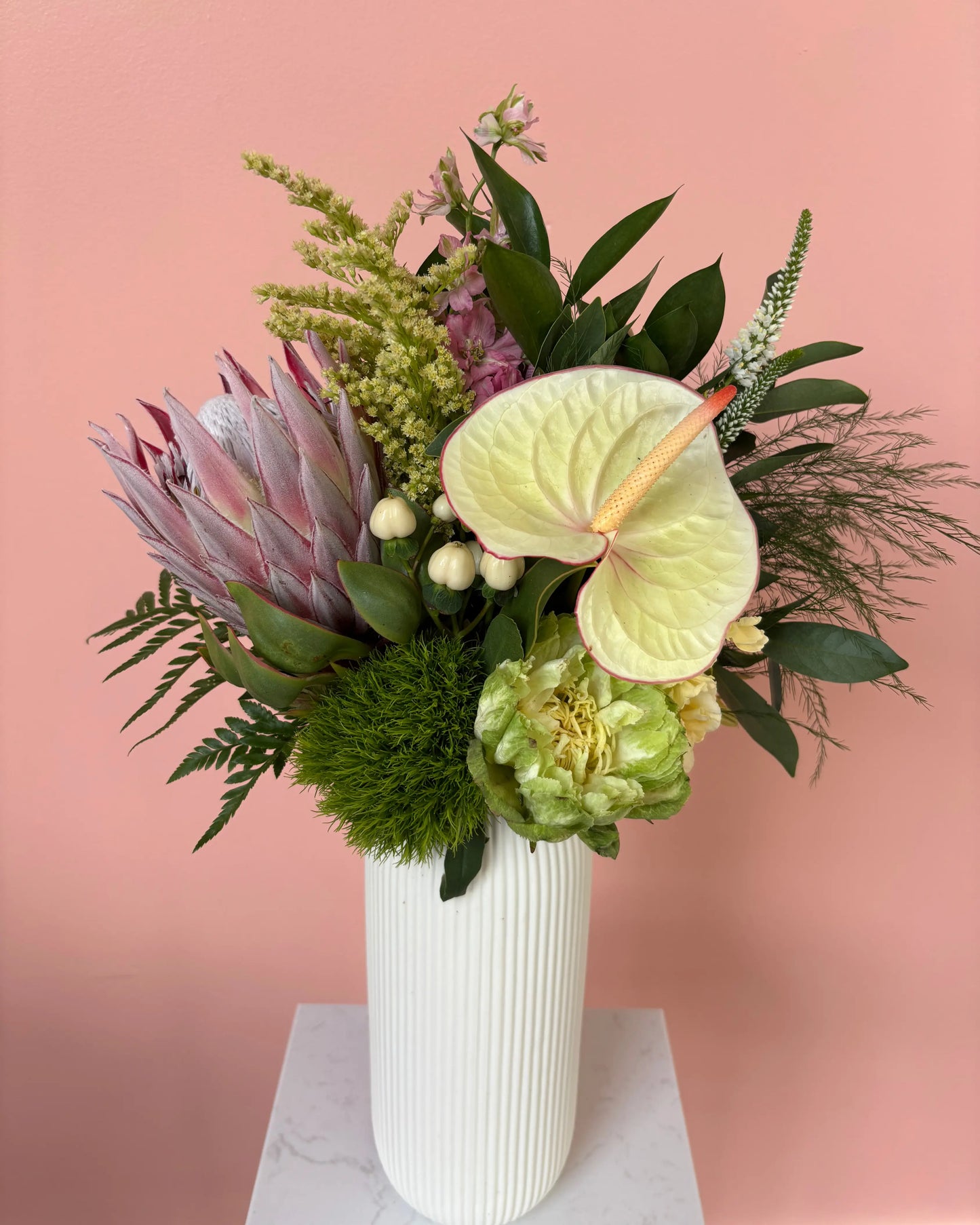 Clean & Modern | Sleek Designer Floral Arrangement