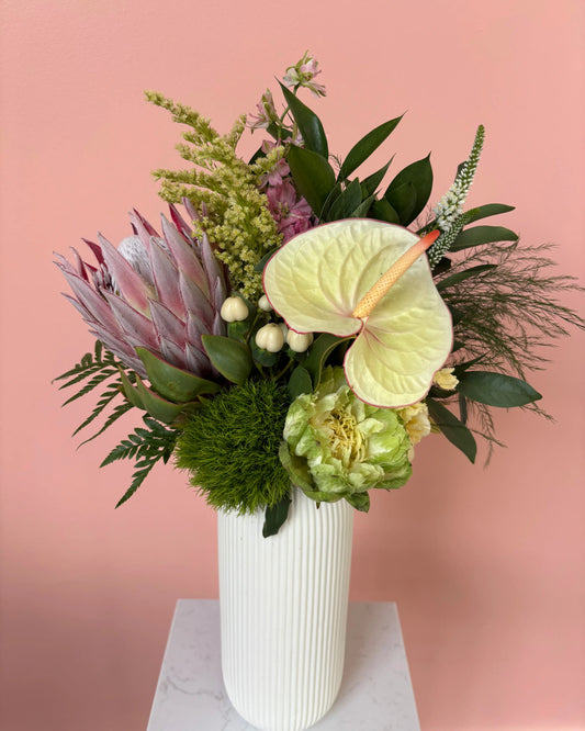 Clean & Modern | Sleek Designer Floral Arrangement